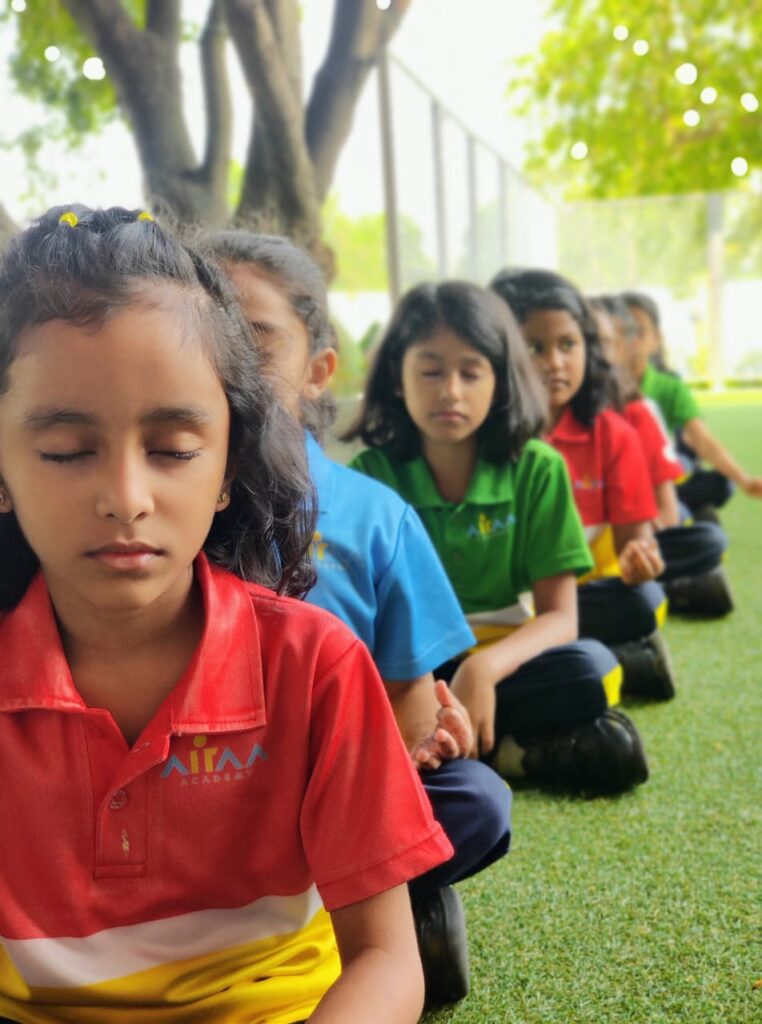 yoga  - best cbse school in bangalore-  - airaa academy- best cbse school in kengeri in bangalore
