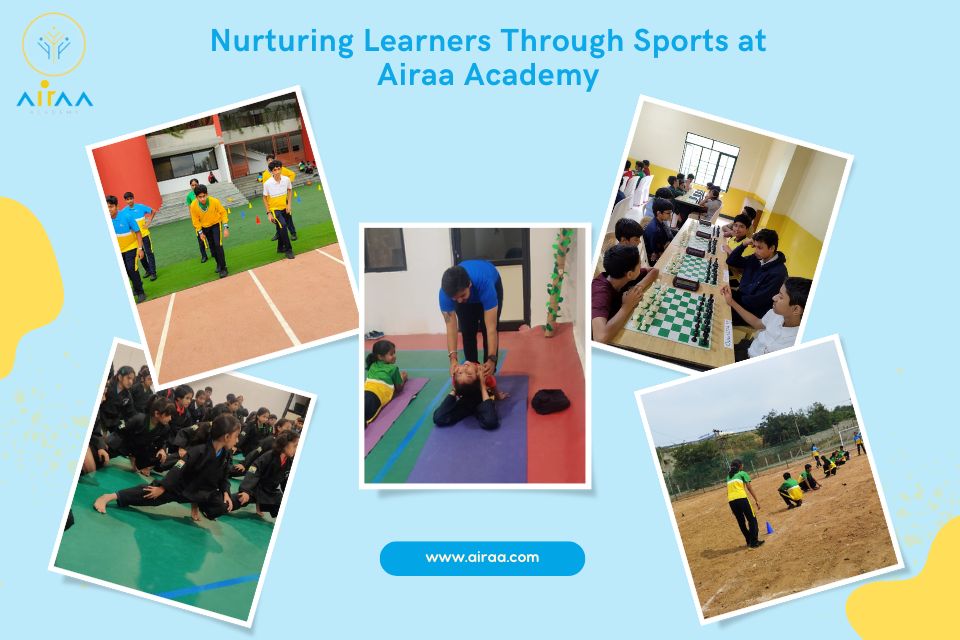 Sports at Airaa Academy : Best CBSE School in Bangalore