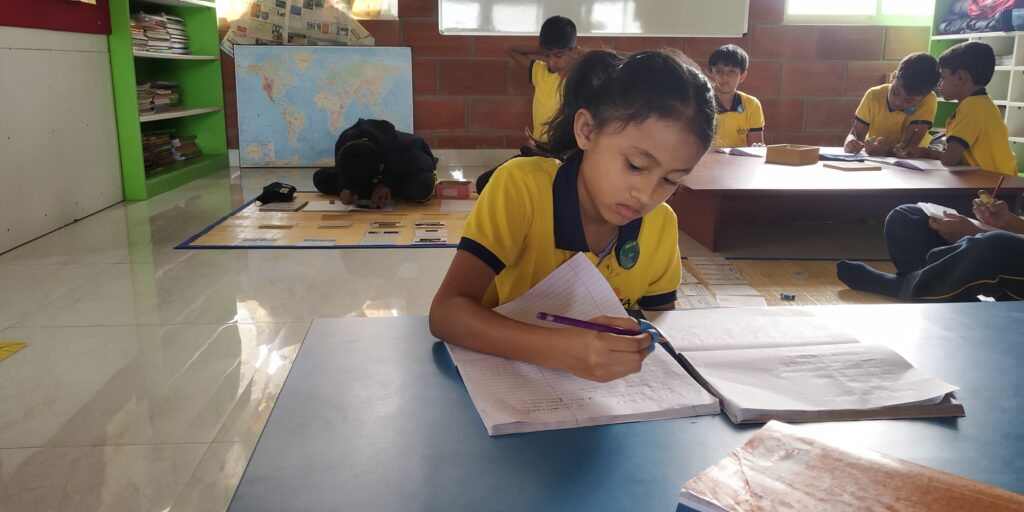 mathematics- Five Learning Areas of Montessori Classroom  The Best Montessori Schools in South Bangalore  best cbse school in bangalore
