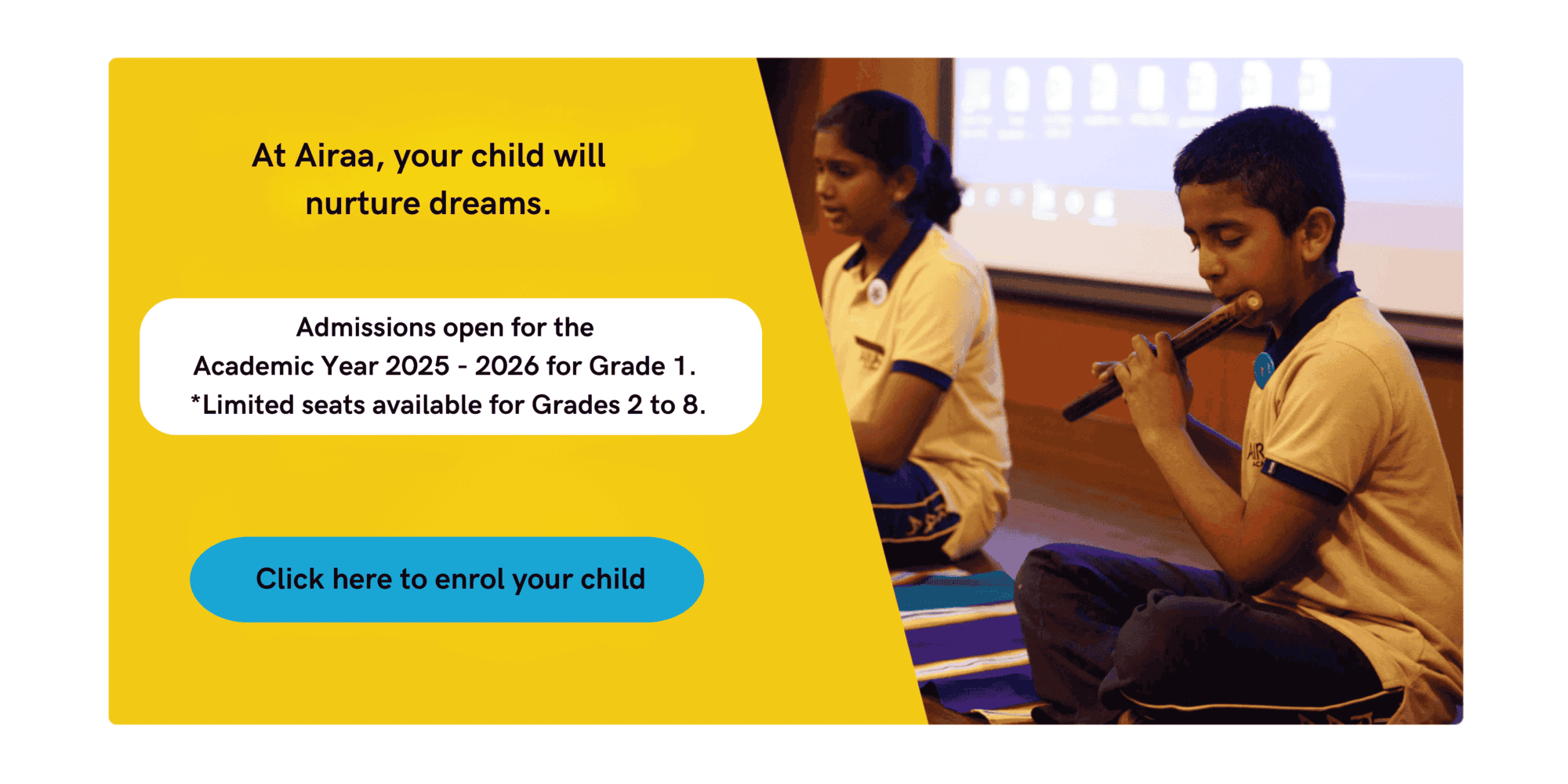 Best Montessori school in south Bangalore admissions - Airaa Academy - 2025-26