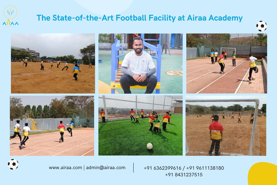 The State-of-the-Art Football Facility at the Best CBSE School in Banashankari in Bangalore - Airaa Academy