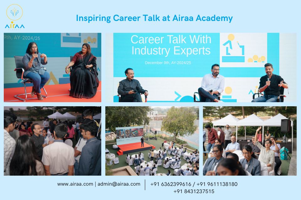 Inspiring Career Talk at Airaa Academy | Best CBSE School in Bangalore