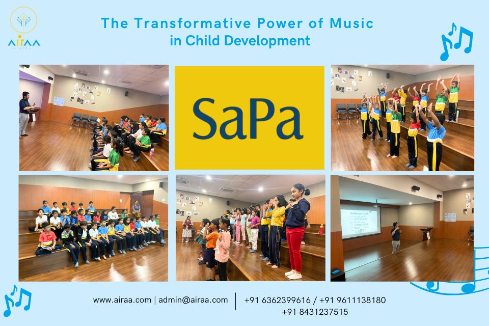 Child Development Through Music at Airaa Academy – The Best CBSE School in Jayanagar, Bangalore