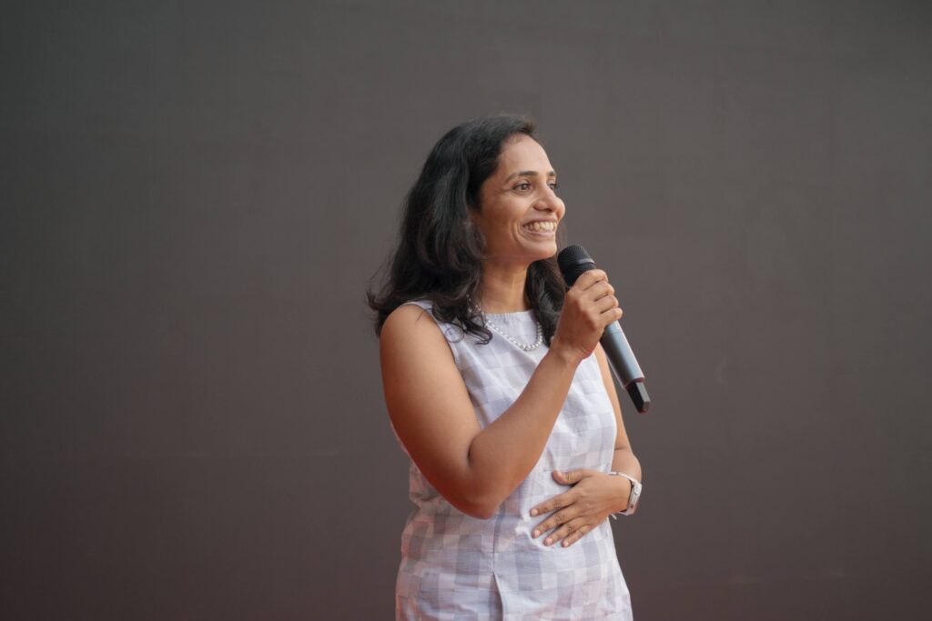 Ms. Jyothirmayee - Founder, CEO HiveMinds (a Unit of Madison World) - Airaa Academy is best CBSE school in Jayanagar in Bangalore. ,Airaa Academy is top montessori school in south bangalore