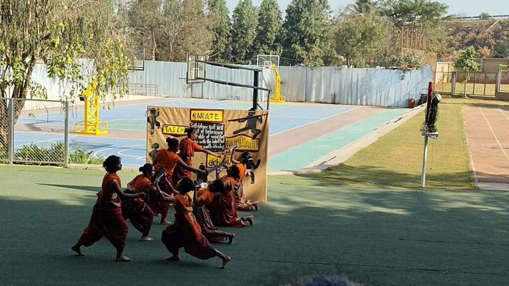 2 martial arts at airaa acadmey - airaa academy is best cbse school in bangalore and best montessori school in south bangalore