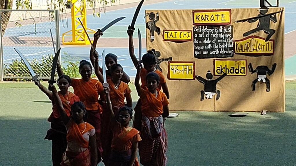 2 martial arts at airaa acadmey - airaa academy is best cbse school in bangalore and best montessori school in south bangalore