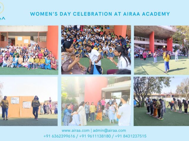Women’s Day Celebration at Airaa Academy – Best CBSE School in Jayanagar in Bangalore