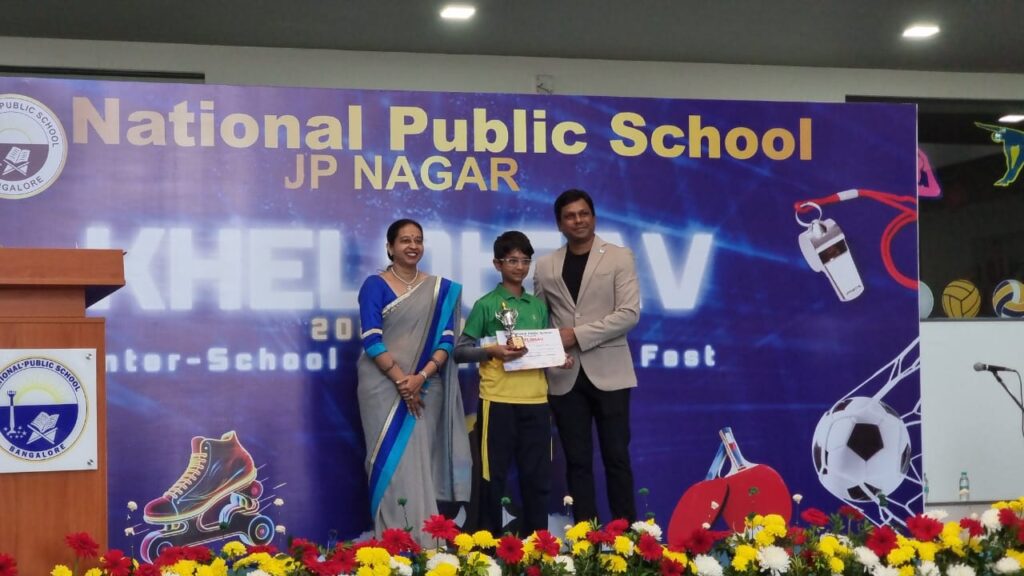 Airaa Academy Shines at  KHELOTSAV Yoga Competition - the best cbse school in bangalore