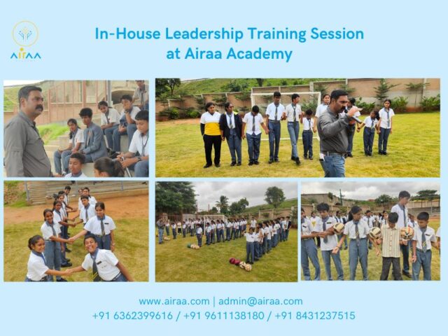 In-House Leadership Training Session at Airaa Academy – The Best CBSE School in Bangalore