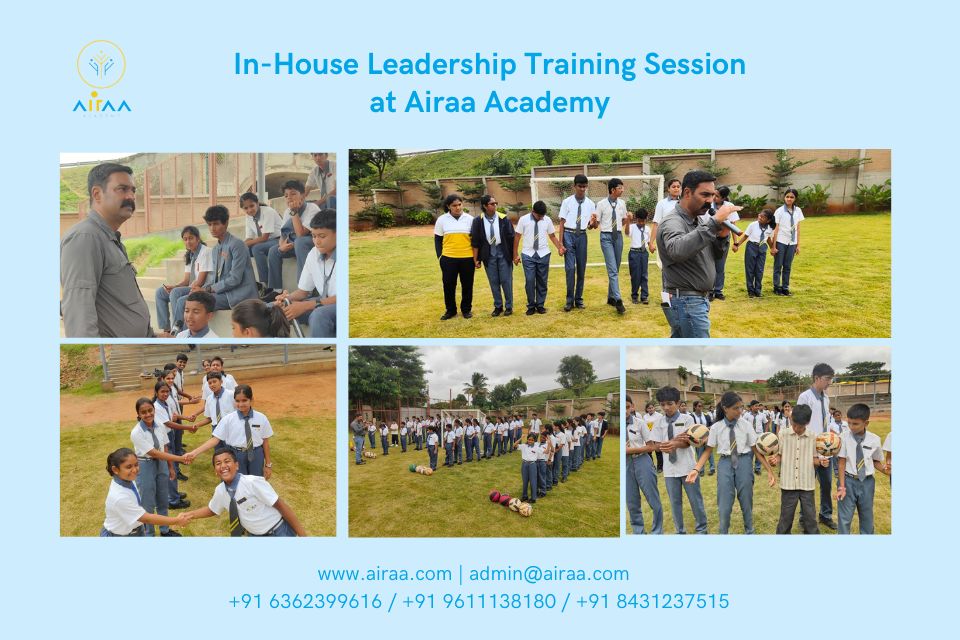 In-House Leadership Training Session at Airaa Academy – The Best CBSE School in Bangalore - Admissions Open for 2026-27
