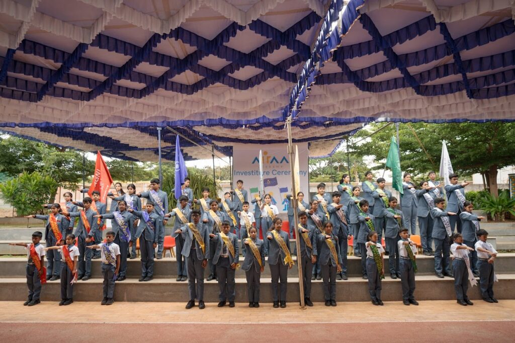Investiture Ceremony at Airaa Academy – A CBSE-Affiliated School in Bangalore – Best Montessori School in South Bangalore – Admissions Open for AY 2026-27