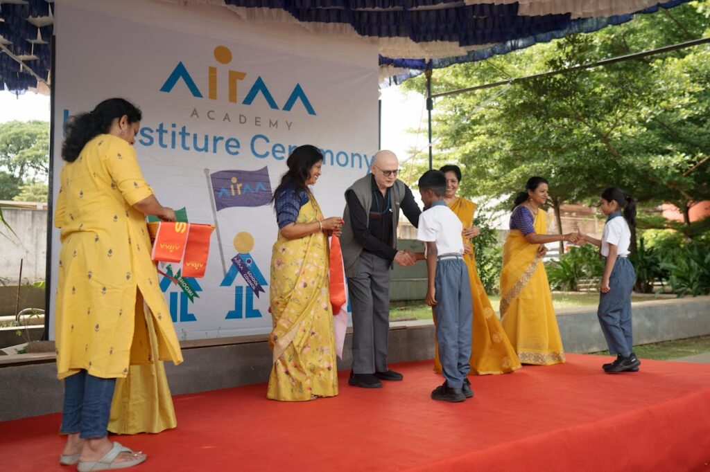 Investiture Ceremony at Airaa Academy – A CBSE-Affiliated School in Bangalore – Best Montessori School in South Bangalore – Admissions Open for AY 2026-27