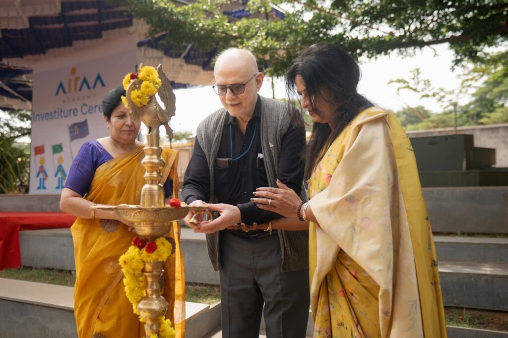 Investiture Ceremony at Airaa Academy – A CBSE-Affiliated School in Bangalore – Best Montessori School in South Bangalore – Admissions Open for AY 2026-27