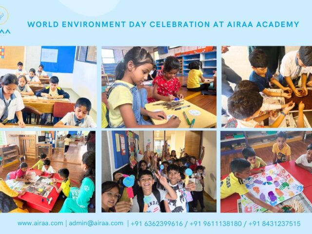World Environment Day Celebration at Airaa Academy – The Best CBSE School in Banashankari in Bangalore