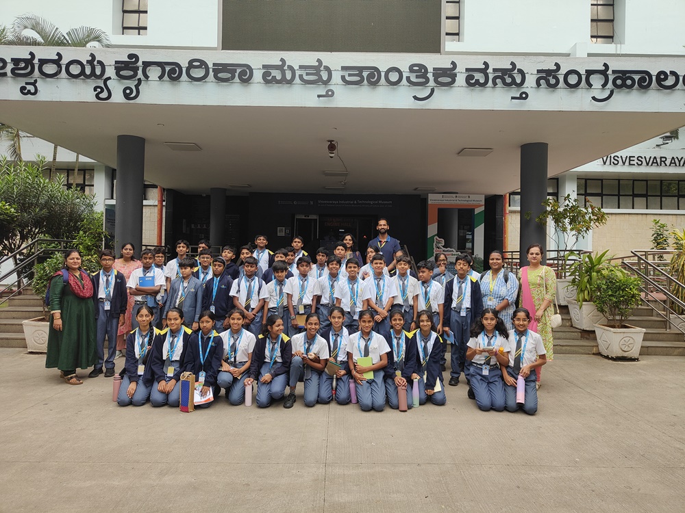 Airaa Academy’s Grade 7 visit to Visvesvaraya Industrial and Technological Museum (VITM) - The Best CBSE School in Knegeri in Bangalore – Best Montessori school in South Bangalore – Admissions open for academic year 2026-27