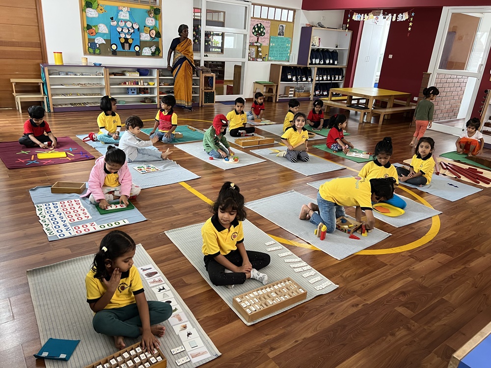 Montessori Materials at Airaa Academy – Airaa Academy is the Best CBSE School in Bangalore – The Best Montessori School in South Bangalore – Admissions Open for AY 2026-27
