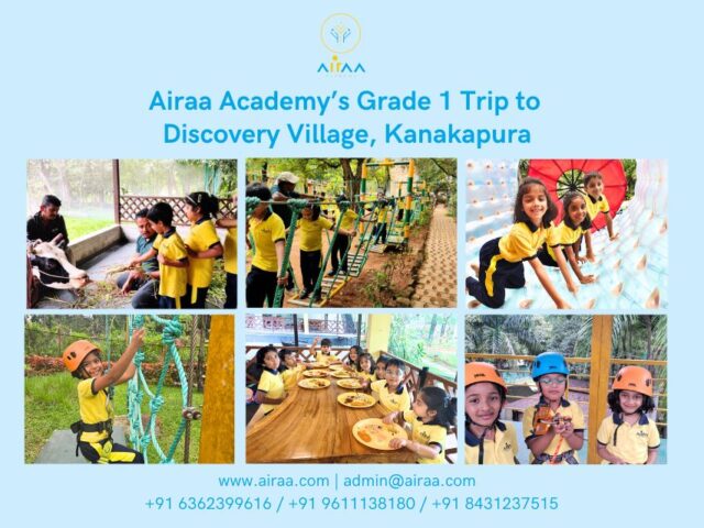 Airaa Academy’s Grade 1 Trip to Discovery Village, Kanakapura - The Best CBSE School on Kanakapura Road in Bangalore