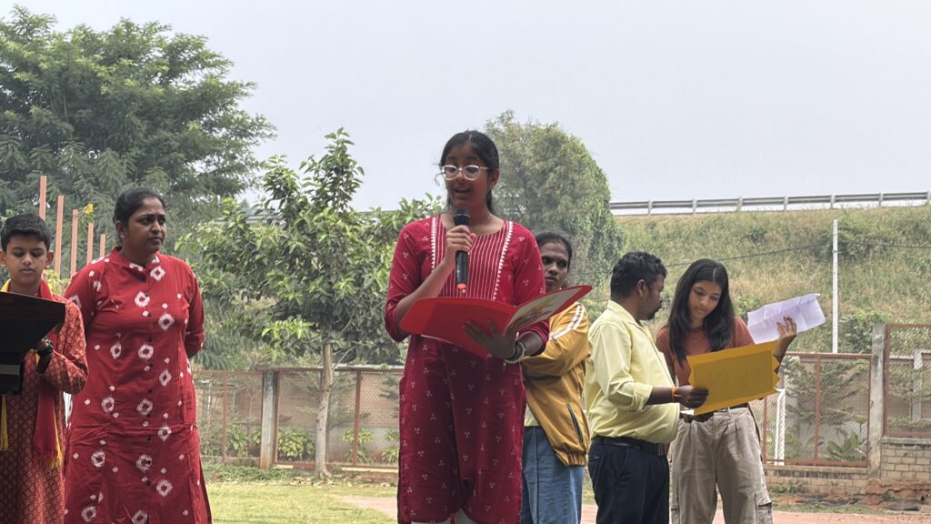 Kannada Rajyotsava Celebration at Airaa Academy – The Best CBSE school in Kengeri in Bangalore, the best CBSE school in Bangalore, the best Montessori school in South Bangalore