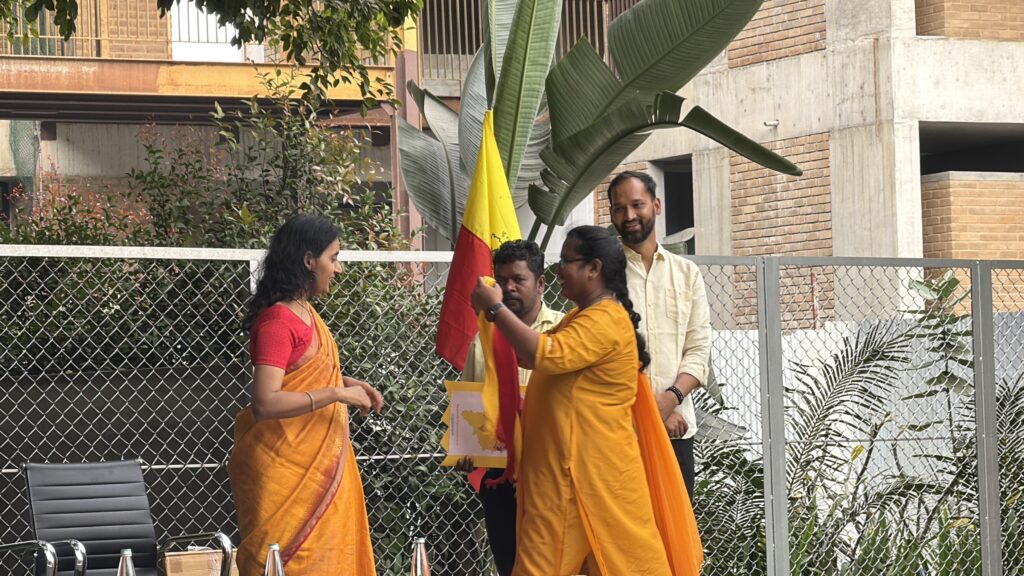 Kannada Rajyotsava Celebration at Airaa Academy – The Best CBSE school in Kengeri in Bangalore, the best CBSE school in Bangalore, the best Montessori school in South Bangalore