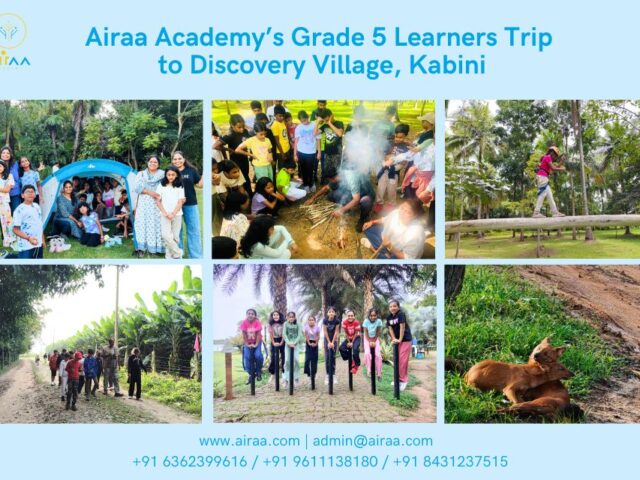 Airaa Academy’s Grade 5 Learners Trip to Discovery Village, Kabini -The Best Montessori School in Bangalore