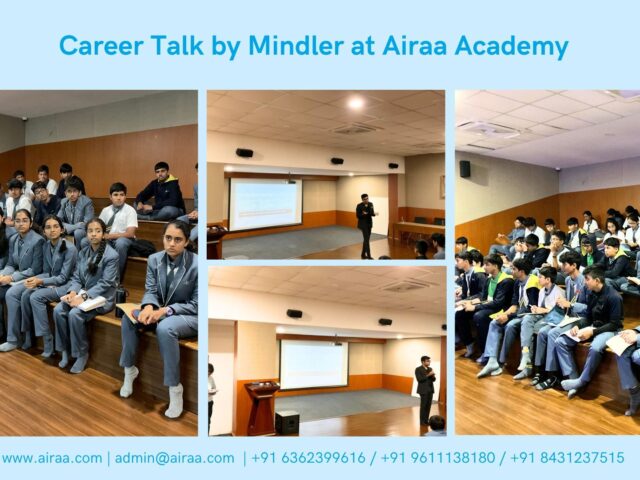 Career Talk by Mindler at Airaa Academy